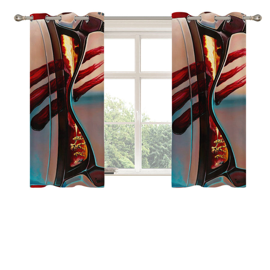 Star Wars Stormtropper Feature Peach Skin Window Curtains