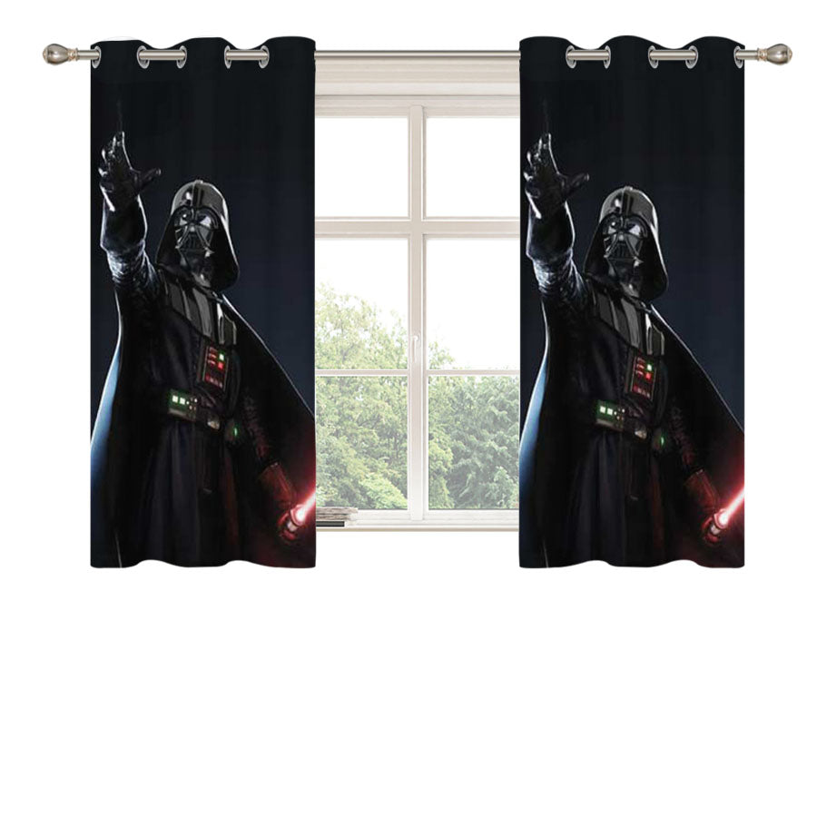 Stars Wars Dv Reach Peach Skin Window Curtains