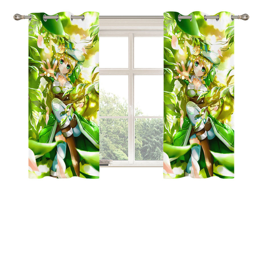 Sword Art Online Leafa Peach Skin Window Curtains