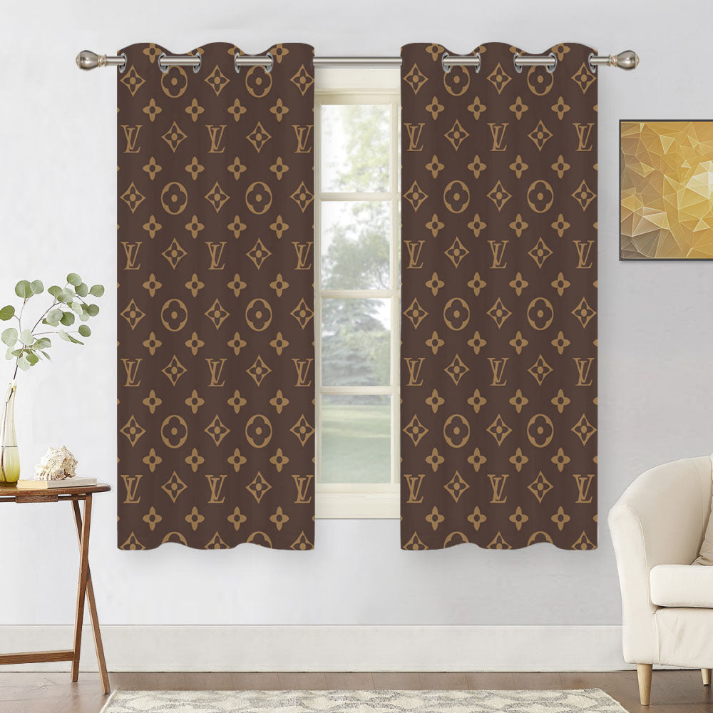 The Beatles Poster Vintage Peach Skin Window Curtains