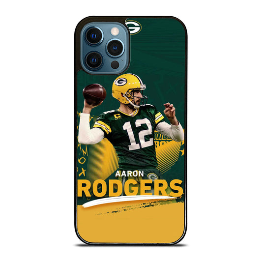 12 Aaron Rodgers Greenbay Packers iPhone 15 | 16 Pro Max Case