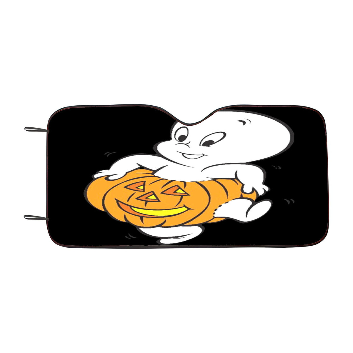 Halloween Casper The Friendly Car Auto Sun Shade Windshield Cover