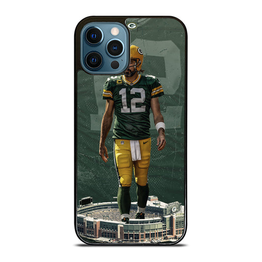 Aaron Rodgers Greenbay Packers Stadium iPhone 15 | 16 Pro Max Case