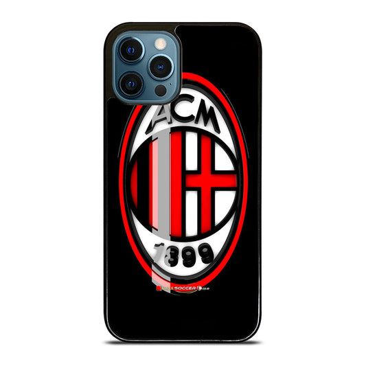 Ac Milan Logo Soccer iPhone 15 | 16 Pro Max Case