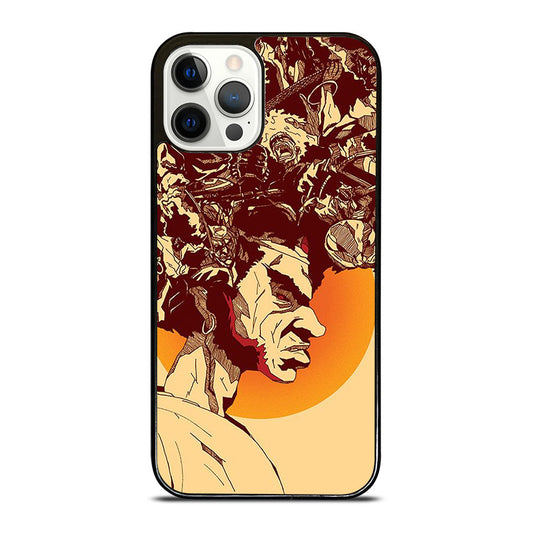 Aesthetic Wavy Grid Pattern iPhone 16 Pro Max Case