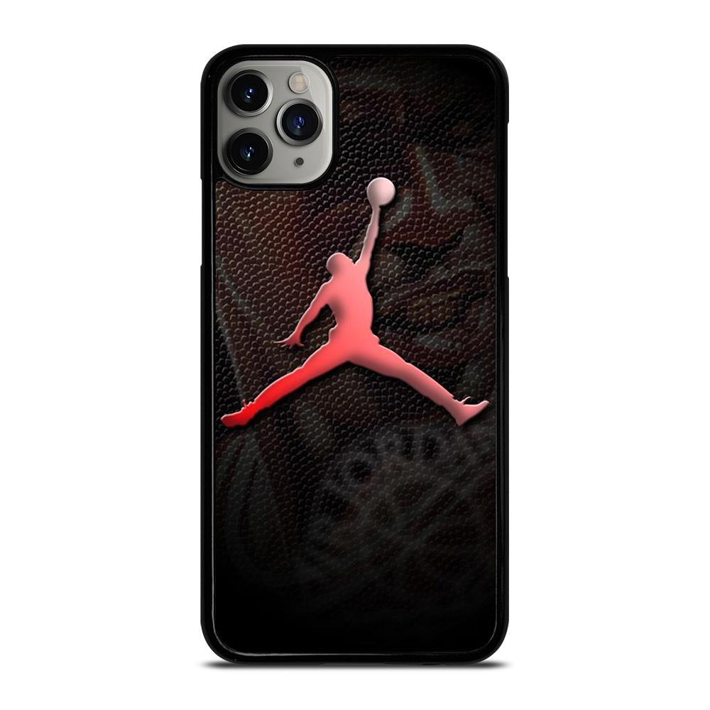 Air Jordan Logo Leather iPhone 15 | 16 Pro Max Case