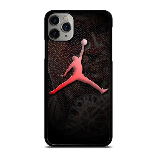 Air Jordan Logo Leather iPhone 15 | 16 Pro Max Case