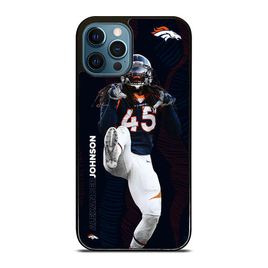 Alexander Johnson Broncos iPhone 15 | 16 Pro Max Case