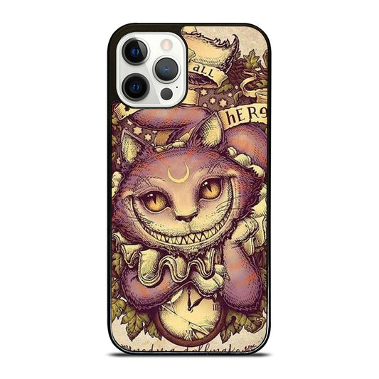 Alice In Wonderland Cheshire Cat Art iPhone 16 Pro Max Case