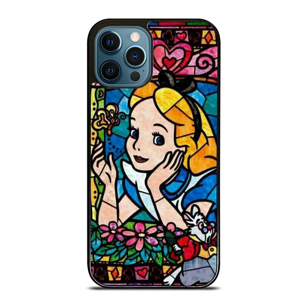 Alice In Wonderland Glass Disney iPhone 15 | 16 Pro Max Case