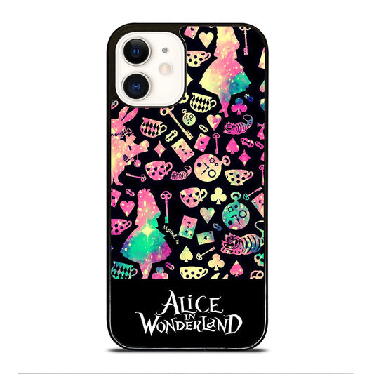 Alice In Wonderland Pattern iPhone 16 Pro Max Case