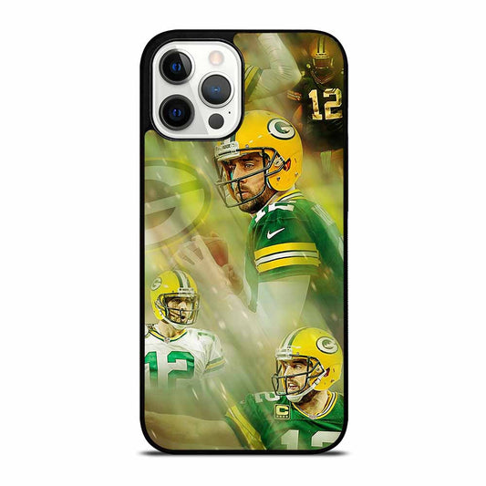 Aaron Rodgers Packers Collage iPhone 16 Pro Max Case