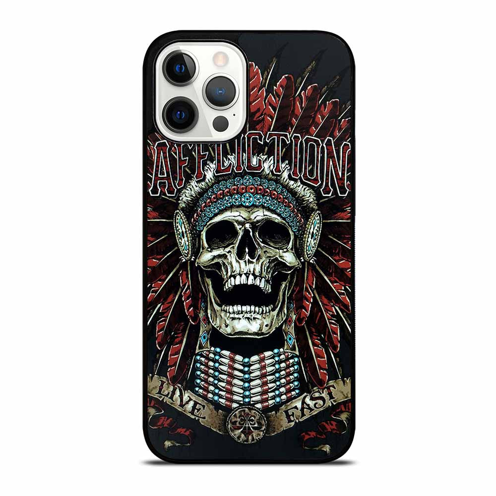 Affliction Skull Indian Affliction Skull Indian iPhone 16 Pro Max Case