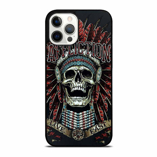 Affliction Skull Indian Affliction Skull Indian iPhone 16 Pro Max Case