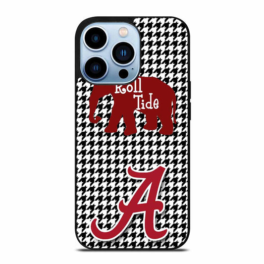 Alabama crimson tide houndstooth iPhone 15 | 16 Pro Max Case