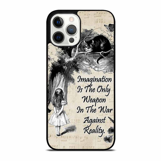 Alice In Wonderland Quote iPhone 16 Pro Max Case