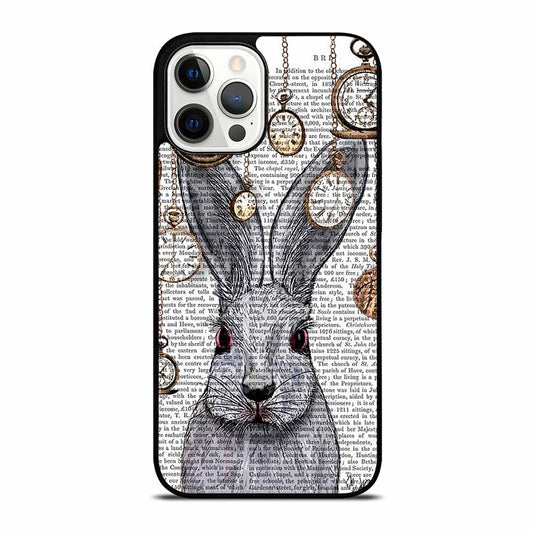 Alice In Wonderland Rabbit iPhone 16 Pro Max Case