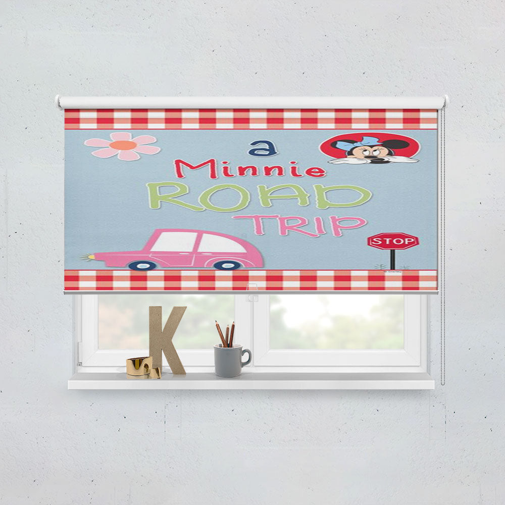 A Minnie Road Trip Window Roller Blinds Shades