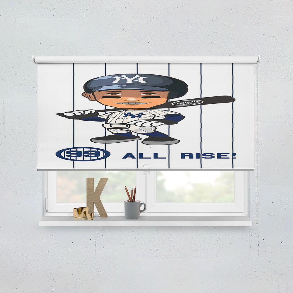 Aaron Judge All Rise Window Roller Blinds Shades