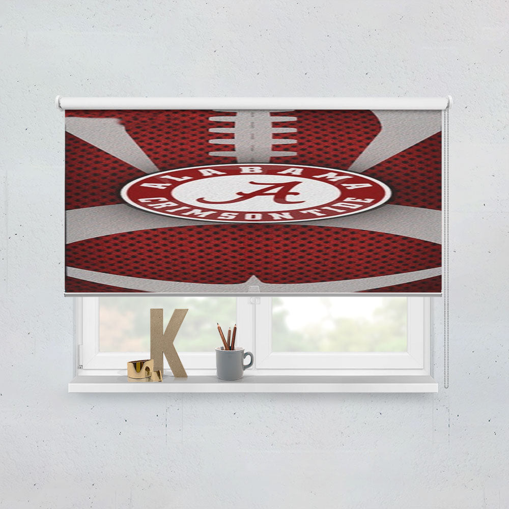 Alabama Crimson Tide Nfl Football Window Roller Blinds Shades