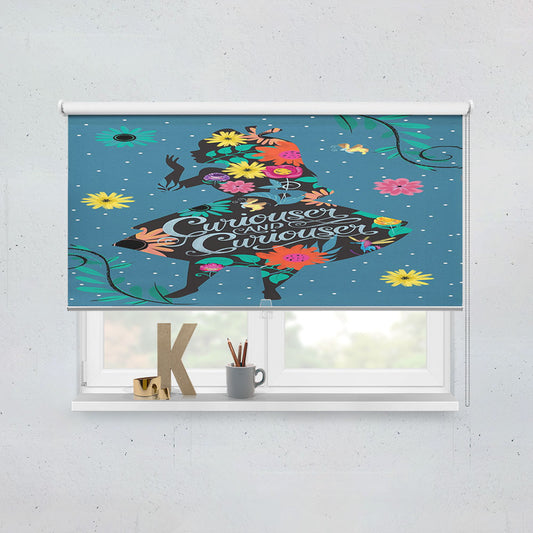 Alice In Wonderland Curiouser Window Roller Blinds Shades