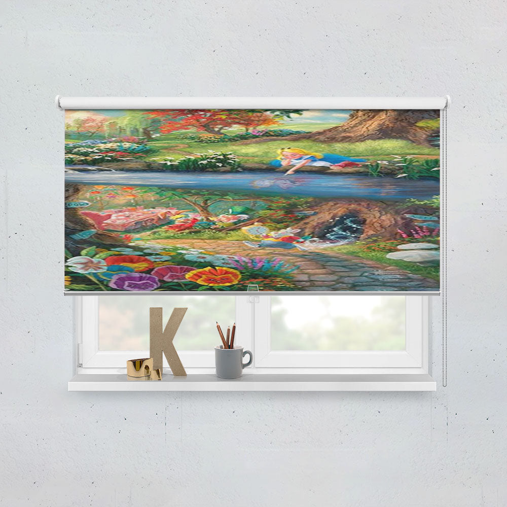 Alice In Wonderland Window Roller Blinds Shades