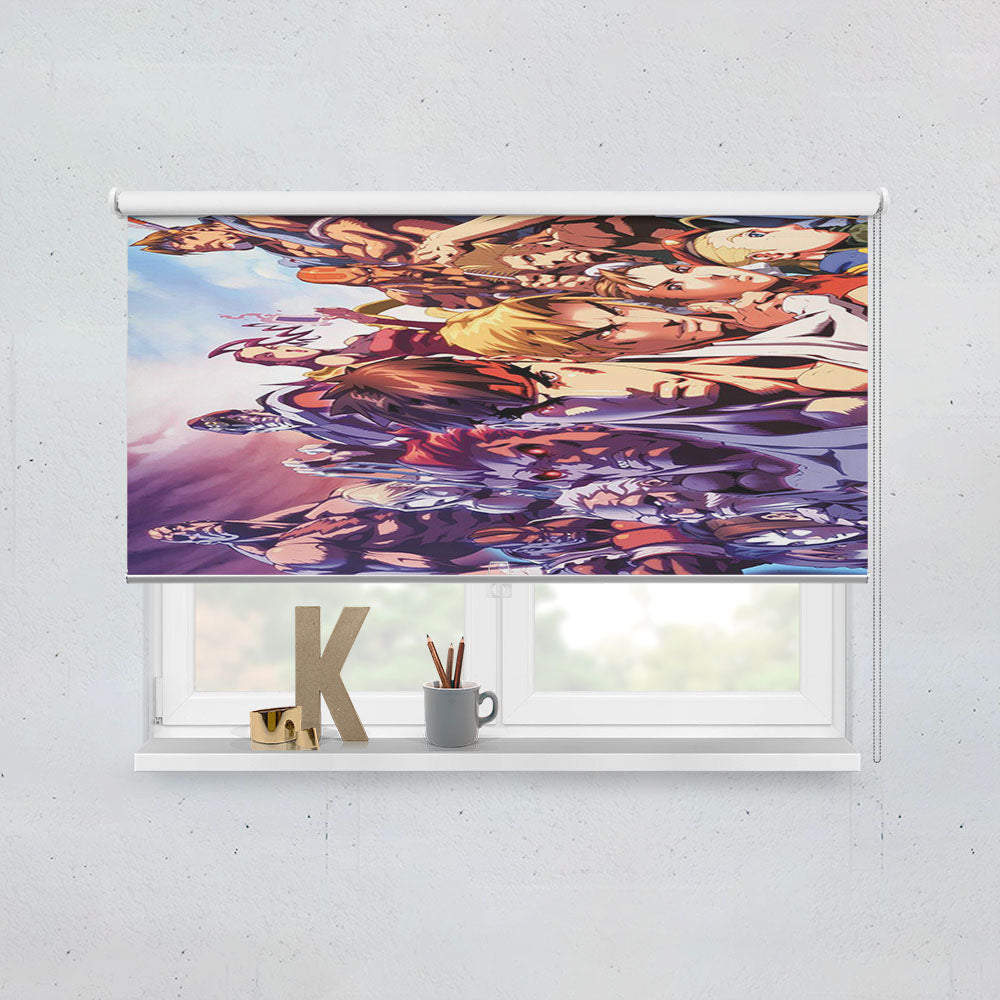All Characters Street Fighter Wallpapers Window Roller Blinds Shades