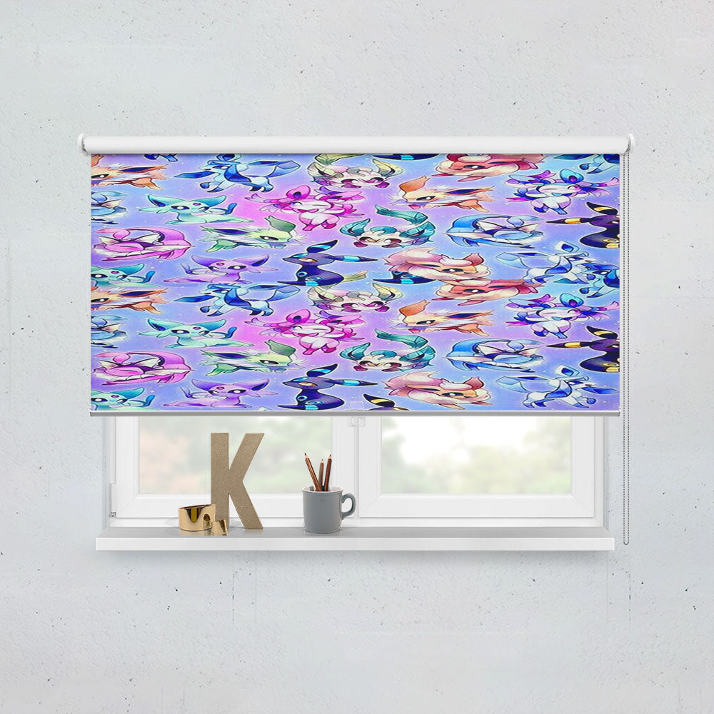 All Eevee Evolution Type Window Roller Blinds Shades