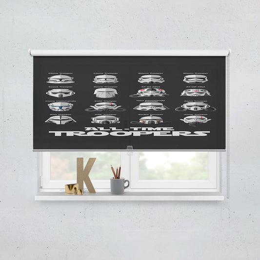 All Time Troopers Star Wars Window Roller Blinds Shades