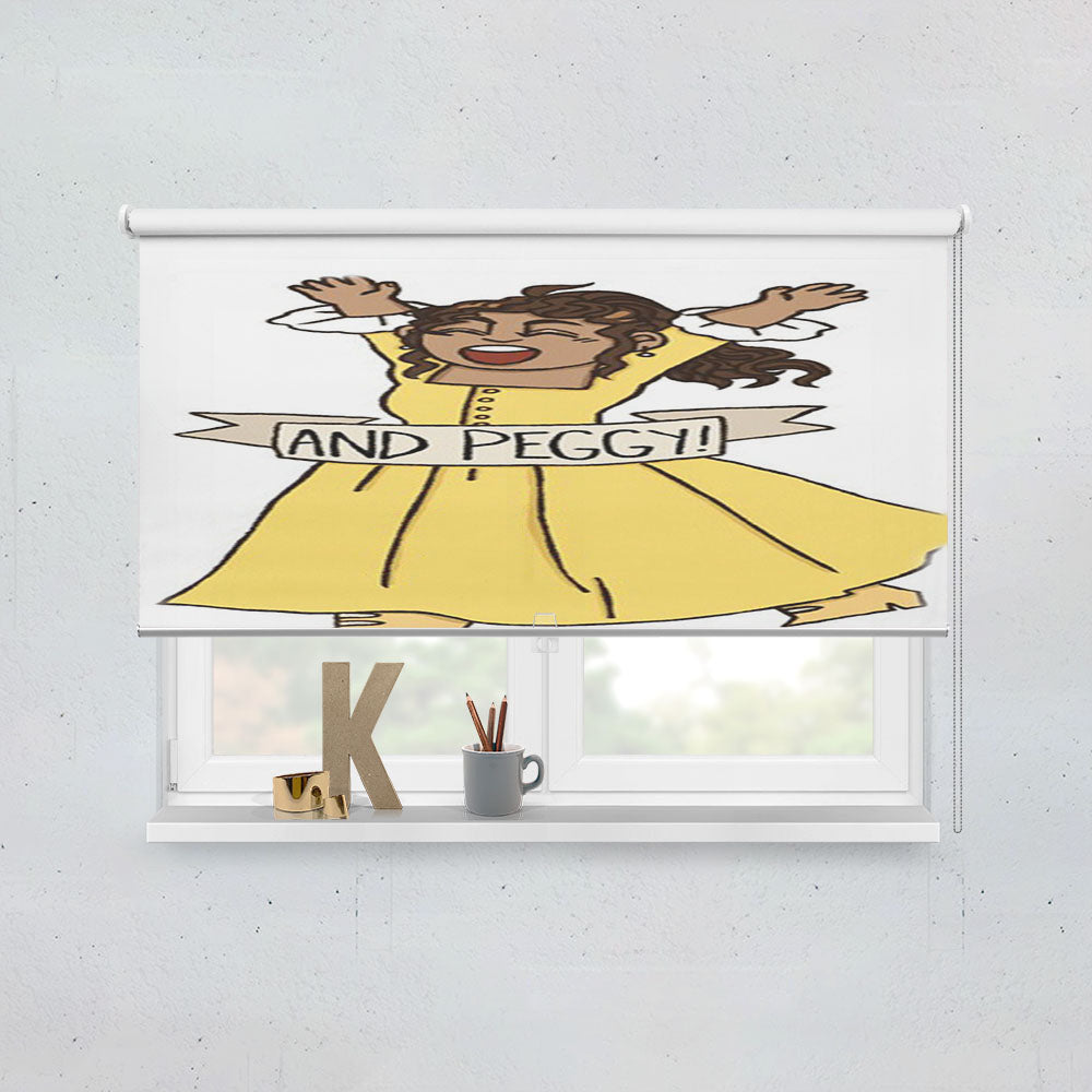 And Peggy Schuyler Hamilton Window Roller Blinds Shades