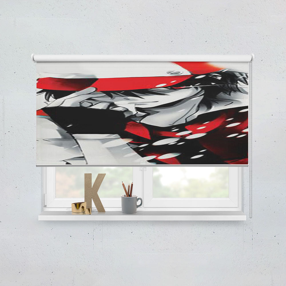 Anime Pokemon Trainer Red Window Roller Blinds Shades