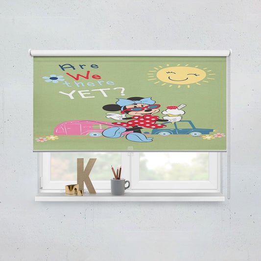 Are We There Yet Minnie Camper Window Roller Blinds Shades