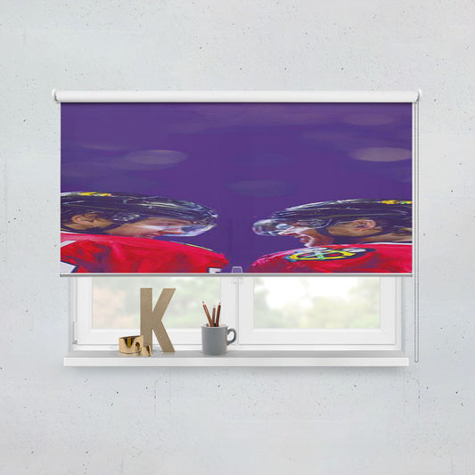 Artemi Panarin And Patrick Kane Nhl Window Roller Blinds Shades