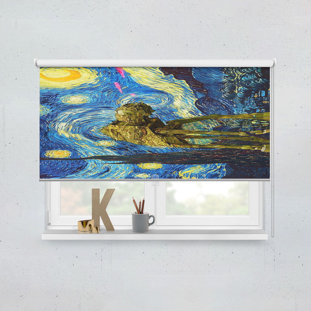 At Star Wars Starry Night Window Roller Blinds Shades