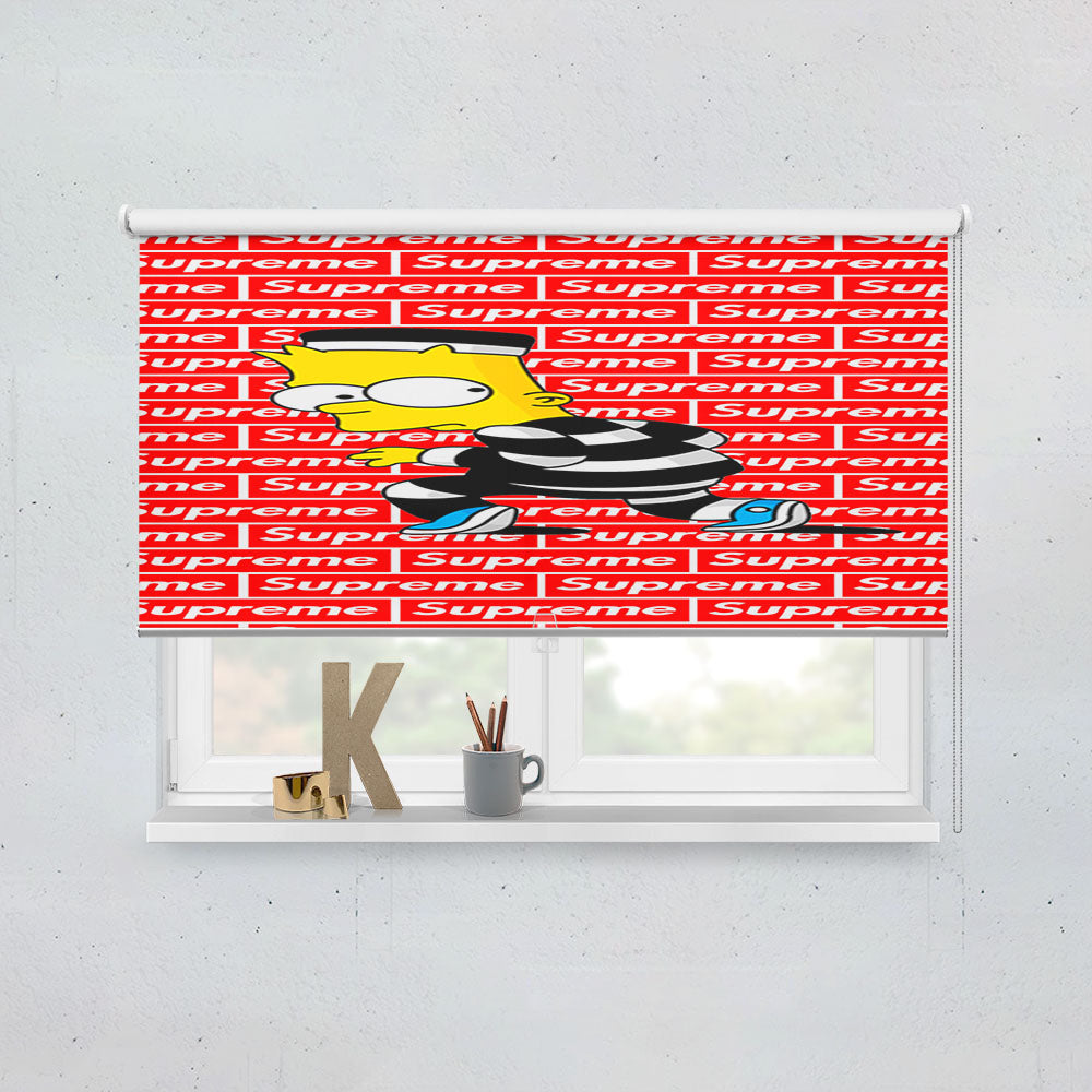 Bart Simpson Supreme Window Roller Blinds Shades