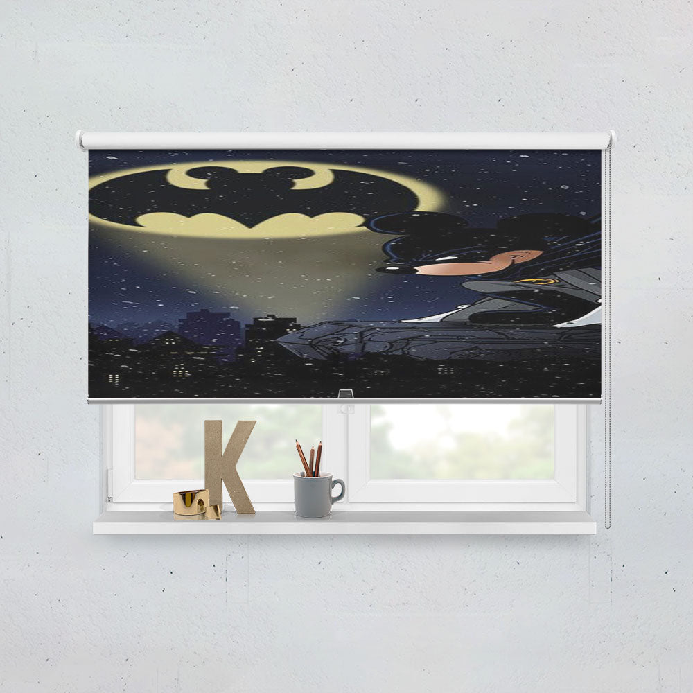 Batman Disney Mickey Mouse Window Roller Blinds Shades