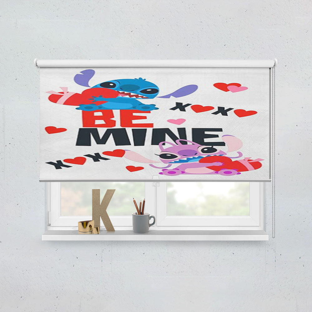 Be Mine Stitch & Angel Window Roller Blinds Shades
