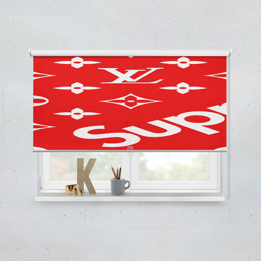Big Supreme Louis Vuitton Window Roller Blinds Shades