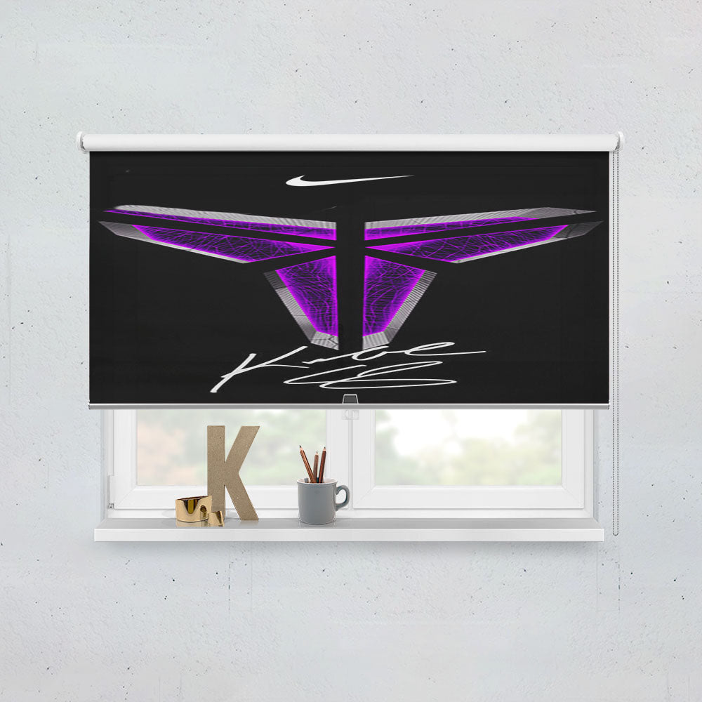 Black Mamba Kobe Bryant Logo Window Roller Blinds Shades
