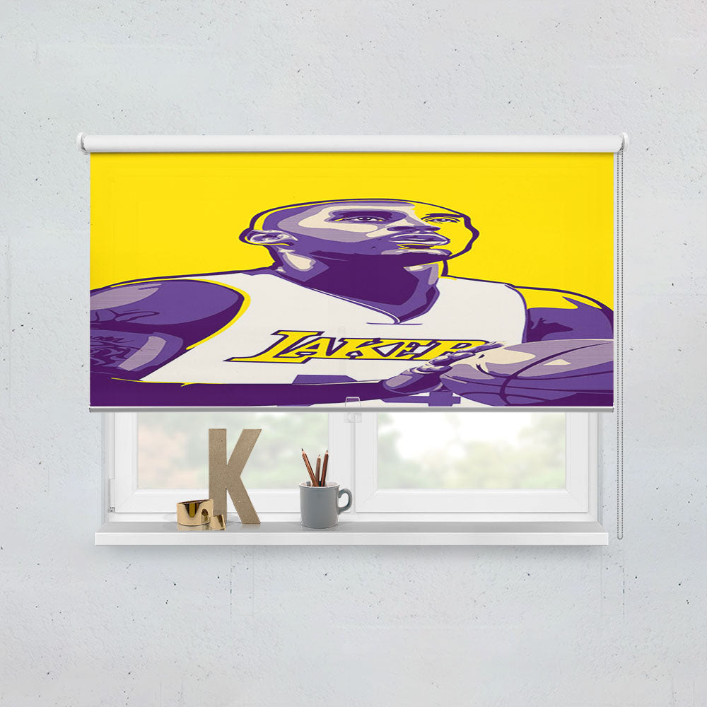 Black Mamba Lakers Kobe Bryant Nba Window Roller Blinds Shades