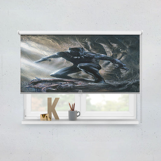 Black Panther Marvel Window Roller Blinds Shades