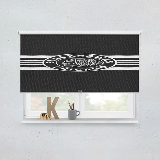 Blackhawks Chicago Window Roller Blinds Shades