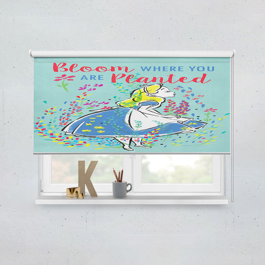 Bloom Where You Are Planted Window Roller Blinds Shades