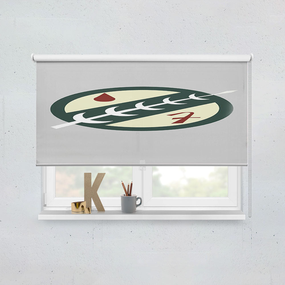 Boba Fett Iconography Logo Star Wars Window Roller Blinds Shades