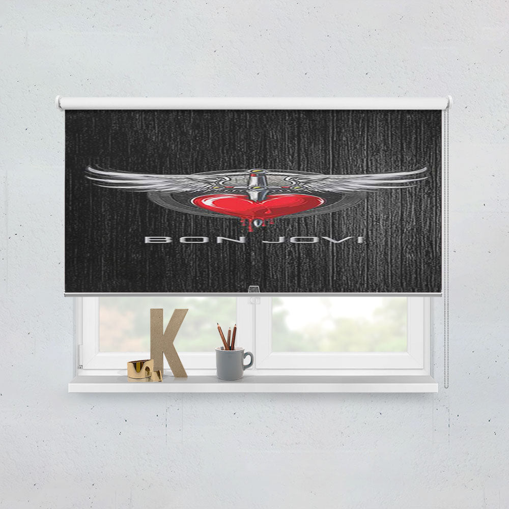 Bon Jovi Window Roller Blinds Shades