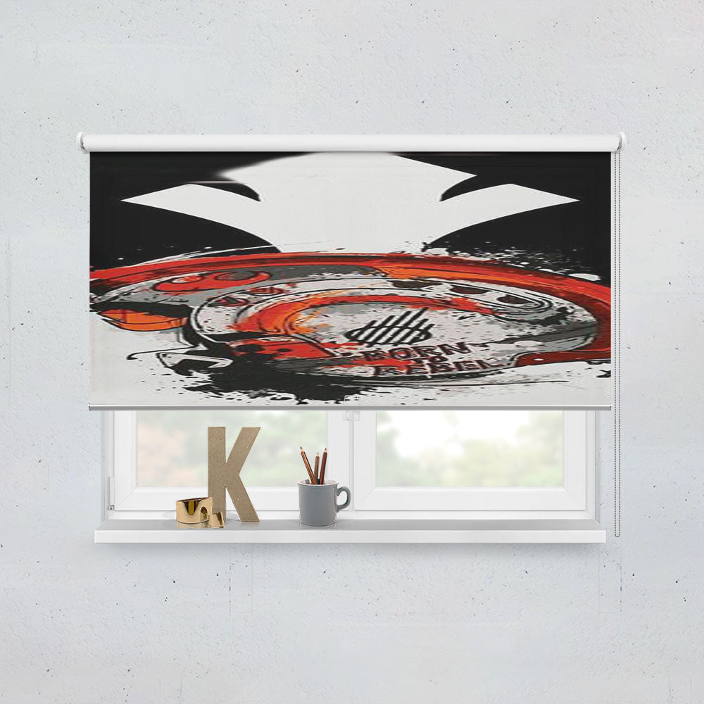 Born To Rebel Star Wars Rebel Alliance Logo Window Roller Blinds Shades
