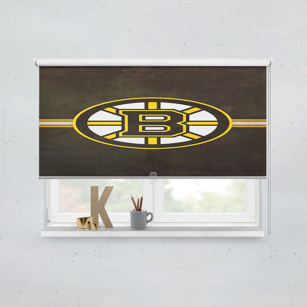 Boston Bruins Nhl Window Roller Blinds Shades