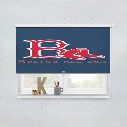 Boston Red Sox Baseball Window Roller Blinds Shades