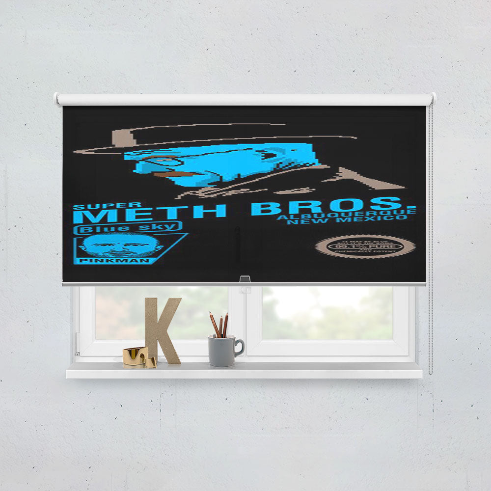 Breaking Bad Meth Bros Illustration Window Roller Blinds Shades