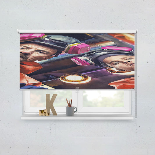 Breaking Bad Meth Cooking Window Roller Blinds Shades